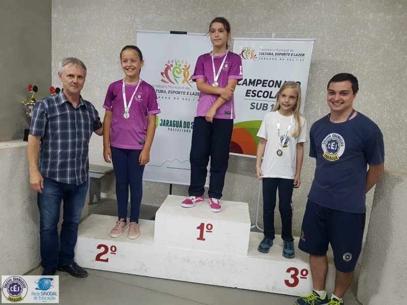 CEJ conquista o 3° lugar no tênis de mesa feminino